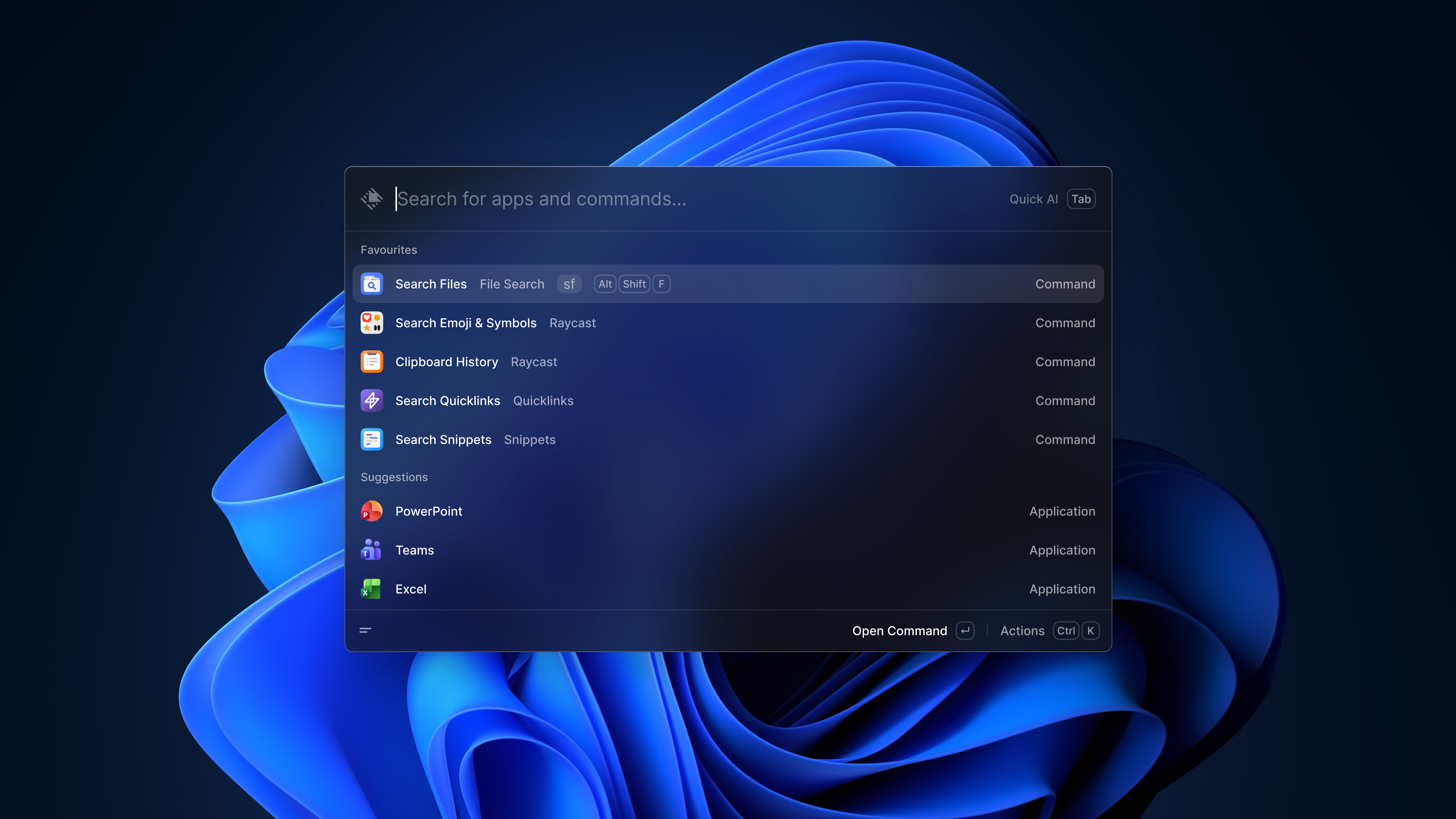 Raycast 2.0 在 macOS 和 Windows 上